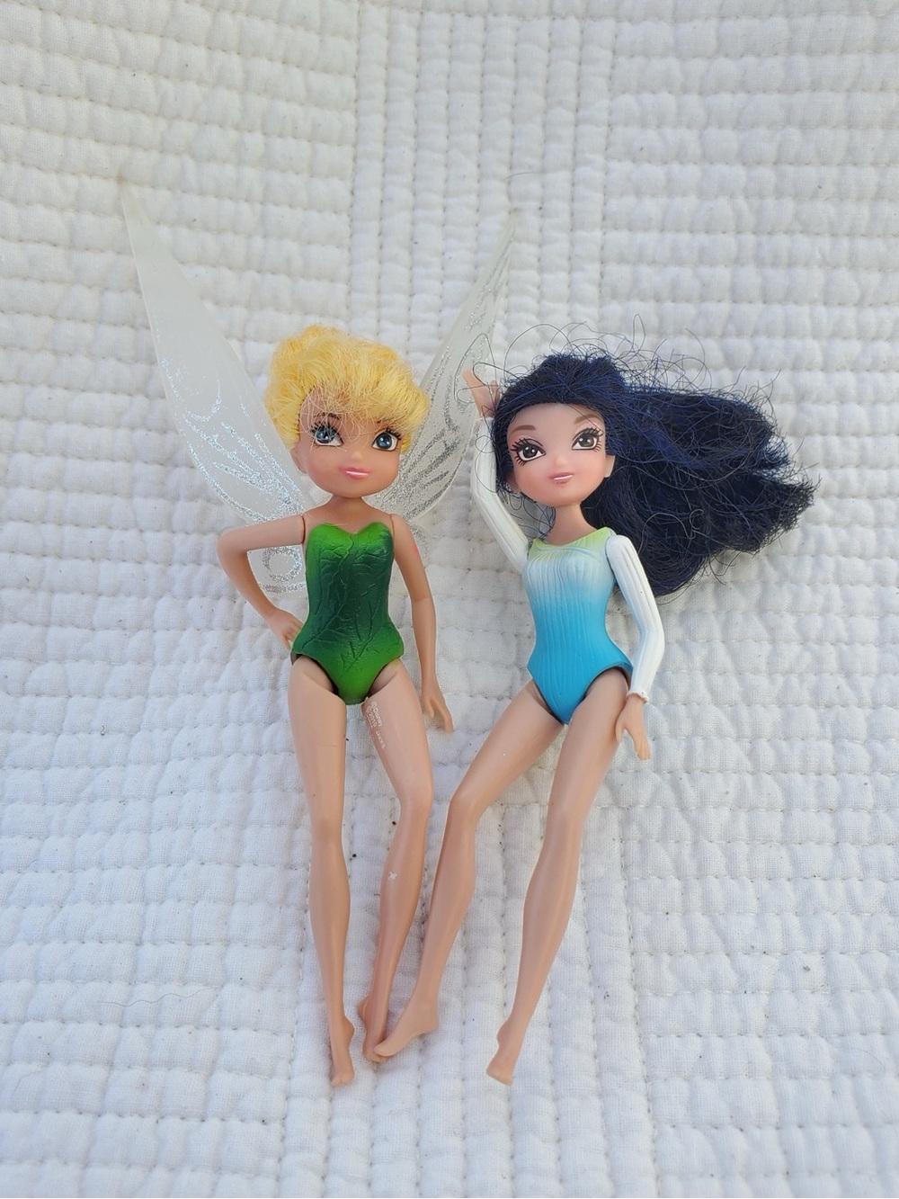 Fairy Figurine Toys Tinkerbell and Silvermist
